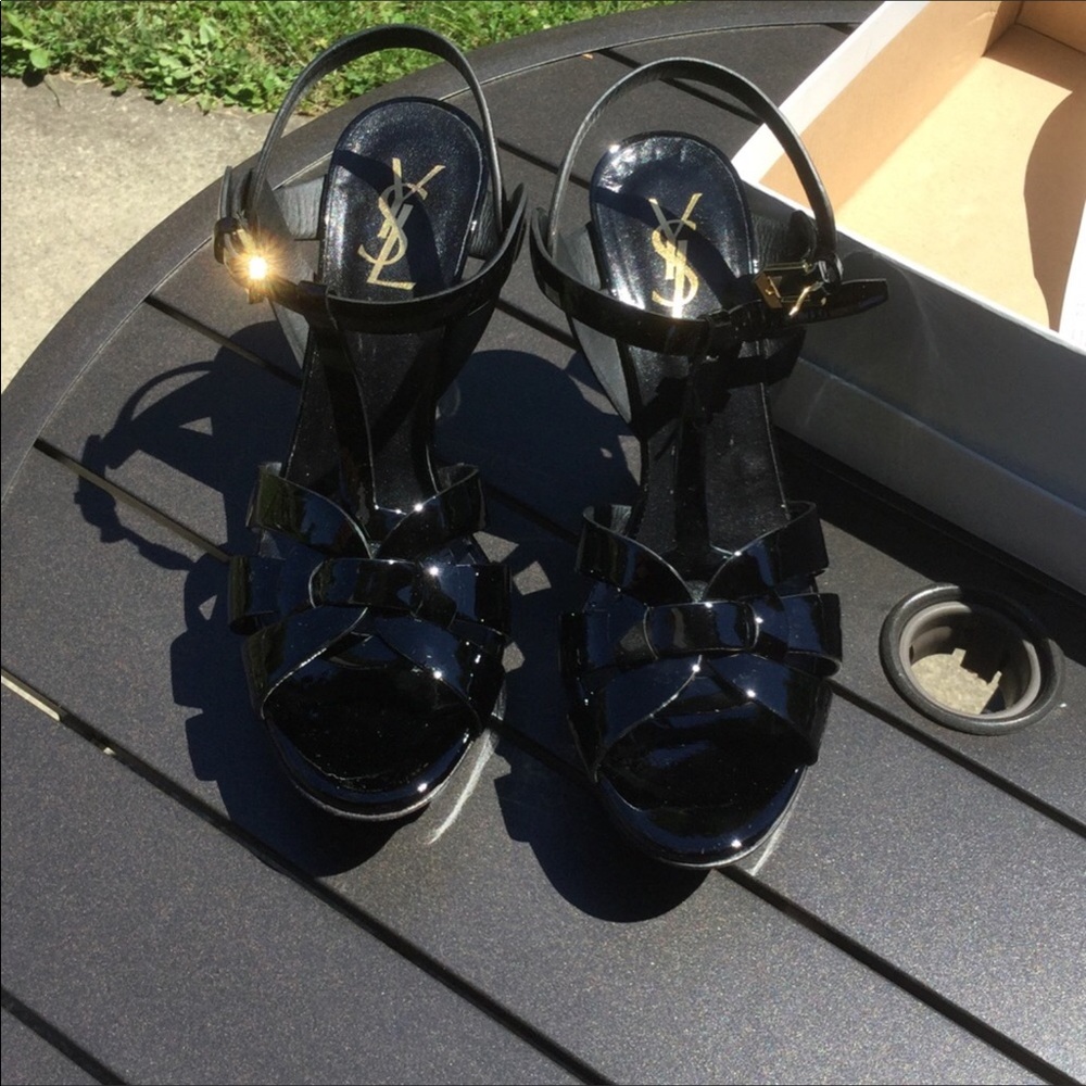 Authentic YSL Classic Tribute Sandal